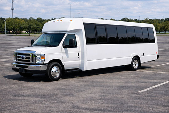 25-passenger minibus available for charter in San Pedro, CA