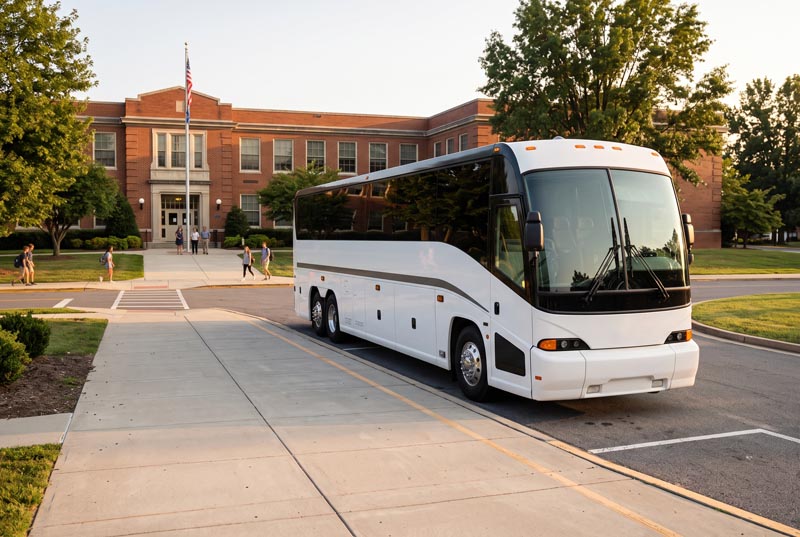 School Field Trip Bus Rentals in San Pedro, CA